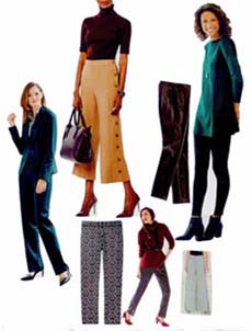 culottes, wide-leg trousers, skinny pants